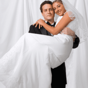 bride and groom - threshold