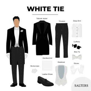 white tie attire