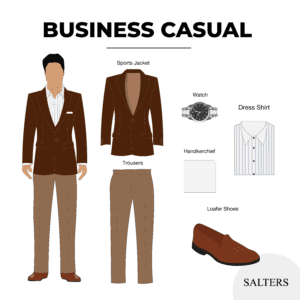 business casual dress code for men 