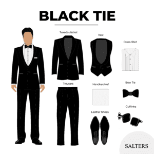 black tie dress codes for men