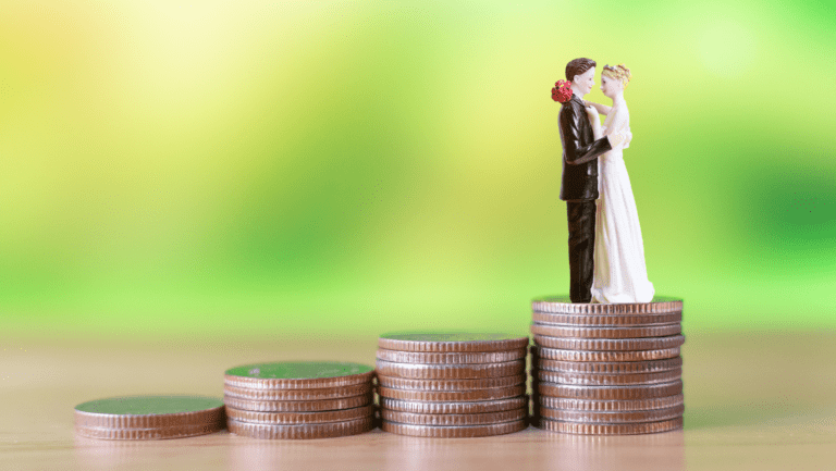 saving money on a wedding