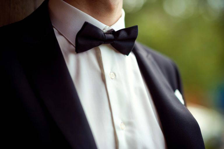 black tie